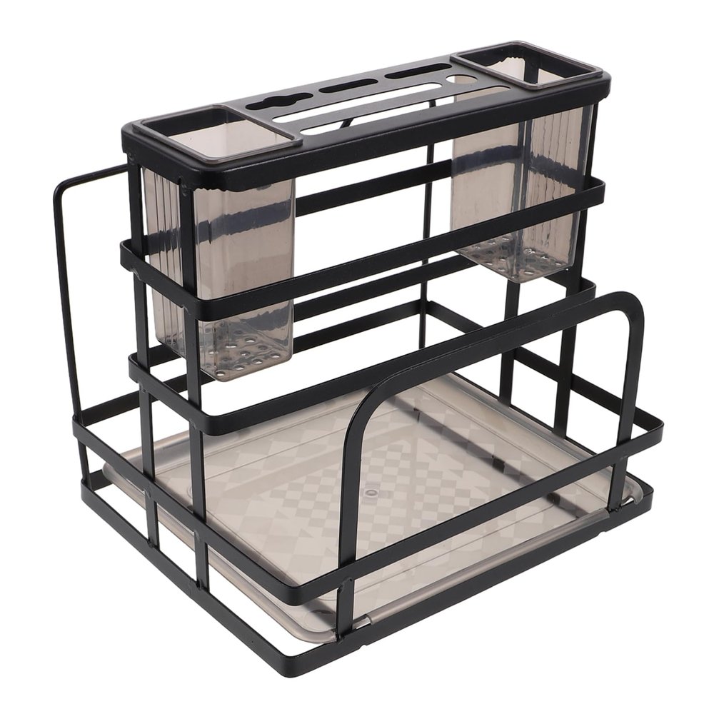Alipis Cooking Knife Storage Rack Kitchen Organization Chopsticks Cutting Board Holder