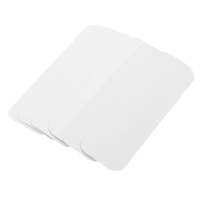 PRETYZOOM 6pcs Horizontal Blind Repair Tabs for Vertical Vinyl Blinds White