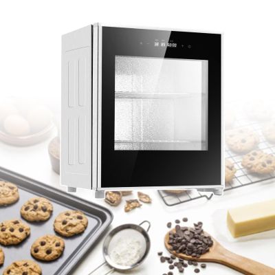 40L Electric Dough Proofer Machine,2-Layer Yogurt Bread Fermentation Machine with Humidity and Temperature Set Up