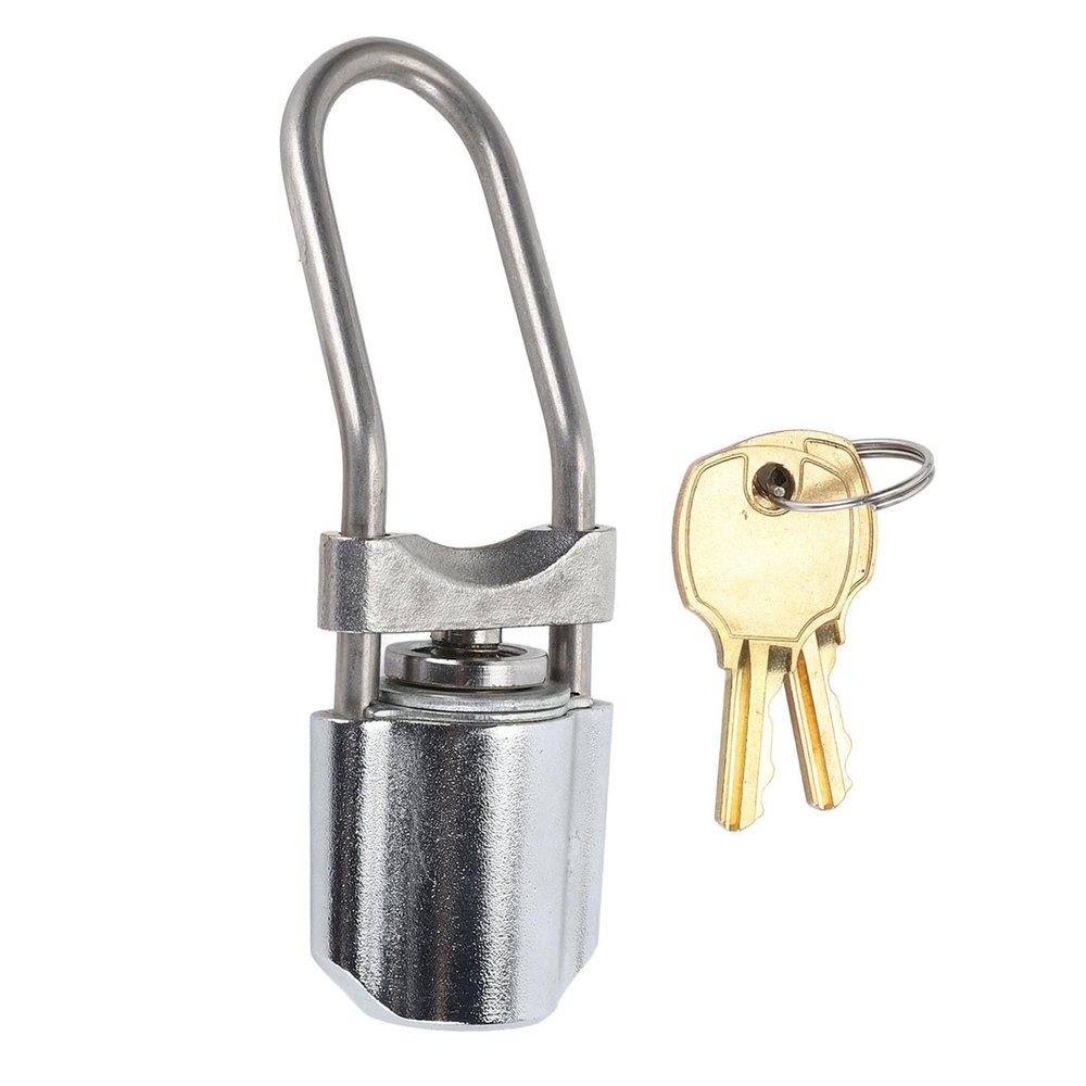 Beer Tap Lock, Stainless Steel Safe Leakage Proof Draft Beer Faucet Lock for Homebrew Keg Equipment
