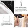 BAFABUI Koi Fish Bedding Set, Japanese Bedding Duvet Cover Set, Marine Animal Duvet Cover, Watercolor Flowers Bedspread Cover Bedroom Quilt Cover 3Pcs Full view 4