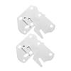 Beatifufu Queen Bed Hardware Set 4pcs Bed Frame Adapter Brackets Bed Rail Hooks Receiver Brackets for Easy Assembly view 1