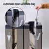 FUYAO Umbrella Automatic Packing Machine with 200 Bags, Business Wet Umbrella Bag Wrapper Stand and Metal Racks for Automatic Umbrella Wrapping view 2
