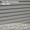 HOTSOON Faux Wood Aluminum Mini Blinds 1 Inch Slats Cordless Room Darkening Metal Venetian Blinds Waterproof Easy Installation Horizontal Blinds for Windows,Doors,Off White,26.5" W x 48" H view 4
