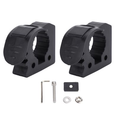 Pissente Quick Release Shovel Holder Clamp Mount, for Trucks UTV ATV Offroad, Fits 1-1/7in to 1-3/7in Diameter Tool Handles, Black