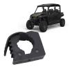 Pissente Quick Release Shovel Holder Clamp Mount, for Trucks UTV ATV Offroad, Fits 1-1/7in to 1-3/7in Diameter Tool Handles, Black view 3