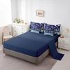 jejeloiu Lake House Comforter Set Queen Size 7 Pieces Navy Blue Farmhouse Style Summer Ocean Themed Bedding Set Nautical Sea Adventure Bed in a Bag with Comforter, Sheets, Pillowcases & Cushion Cover view 4