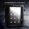 JKSVTF 12 Bottle Wine Cooler Cabine, Hollow Coated Glass Glass, Freestanding Wine Cellar, Digital Temperature Control, Silent Operation view 3