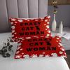 jejeloiu Cat Coverlet Set King Size Girls Women Bedspread for Cat Lover Decor Quilted Coverlet Red Soft Microfiber Quilt Set All Season Bedroom view 4