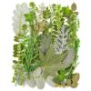 40Pcs Real Pressed Dried Leaves for Resin, Natural Dry Leaf for DIY Crafts, Green Dried Leaves for Epoxy Molds Jewelry, Candle, Bookmarks,Soap Making, Card Scrapbook view 1