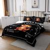 jejeloiu Bearded Dragon Bedspread Kids Lizard Coverlet Set King Size Nature Wild Animal Quilted Coverlet for Women Men Room Decor Wildlife Soft Microfiber Quilt Set All Season view 3