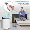 10,000 BTU Small Air Conditioner, 3-In-1 Portable Air Conditioners with Dehumidifier, Fan, Cooling Modes, Cools Up to 450 Sq. Ft AC Unit, Remote Control, Window Kit, 24-Hour Timer, Easy Mobility view 2