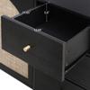 2 Door 3 Drawer Cabinet 3 Adjustable Positions, Suitable for Bedroom, Living Room, Study view 4