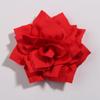 10Pcs 7.5CM 2.95" Fashion Lotus Fabric Flower for Headbands Satin DIY Flowers for Hair Accessories Wedding Decor (10Pcs Blue) view 2
