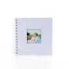 Photo Album Scrapbook 6inch Binder Photocards Holder Paper Photo Album Scrapbooking Diy Memory Book For Photos Collect Book Photo Storage(White) view 1
