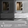 HBEZON 24 x 30 Inch Medicine Cabinet with Mirror and LED Light for Bathroom view 4