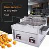 Deep Fryer, Commercial Countertop Deep Fryer with Temperature Control/Removable Oil Basket, Suitable for Fast Food Restaurants, Snack Bars (Doublepot) view 2