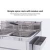 Deep Fryer, Commercial Countertop Deep Fryer with Temperature Control/Removable Oil Basket, Suitable for Fast Food Restaurants, Snack Bars (Doublepot) view 3