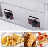 Deep Fryer, Commercial Countertop Deep Fryer with Temperature Control/Removable Oil Basket, Suitable for Fast Food Restaurants, Snack Bars (Doublepot) view 4