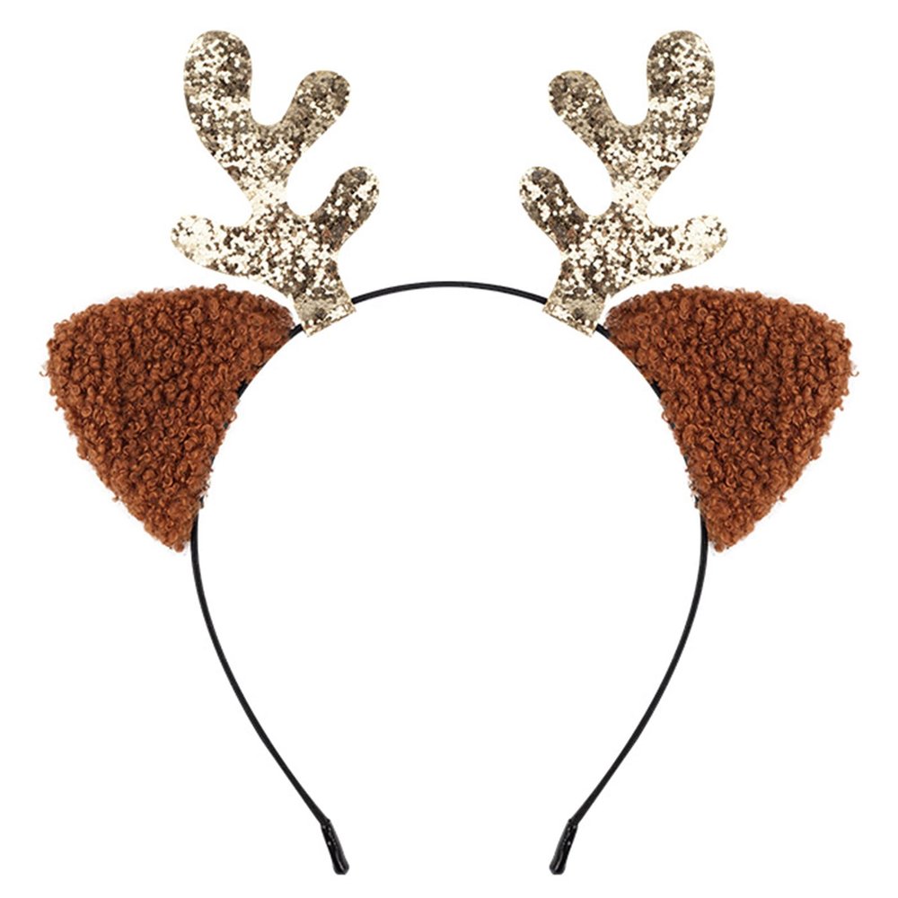 Elastic Christmas Headband Set New Year Children Hair Hoop Creative Headgear For Christmas Parties