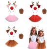 Elastic Christmas Headband Set New Year Children Hair Hoop Creative Headgear For Christmas Parties view 2