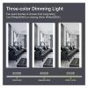 20x40 Inch Full Body Wall Mounted LED Mirror Stepless Dimmable Light Up Touch Control,Mirrors view 4