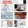 100/500/1000 Set 3 x 2inch /3.5 * 2.5inch Rectangular Fridge Magnet Maker Supplies for Refrigerator Sticker Making Machine Button Press Refill Rectangular,90 * 65mm(3.5 * 2.5inch)-500set view 2