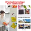 100/500/1000 Set 3 x 2inch /3.5 * 2.5inch Rectangular Fridge Magnet Maker Supplies for Refrigerator Sticker Making Machine Button Press Refill Rectangular,90 * 65mm(3.5 * 2.5inch)-500set view 3