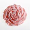 10Pcs Satin Rose Flower Hair Accessories, 3 inch, 25 Colors, Rolled Rosette for Headbands (10Pcs Peach) view 1