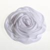 10Pcs Satin Rose Flower Hair Accessories, 3 inch, 25 Colors, Rolled Rosette for Headbands (10Pcs Peach) view 3