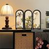 ADFLTFC Folding Screen - 3 Panel Divider Mini Folding Screen for Modern and Contemporary Home, Office, Dorm(B,24 * 20cm) view 2