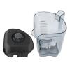 48oz Blender Container with Stainless Steel Blades Assembly - Food Grade Blender Pitcher with Top Cover for Touch and Go - White view 2