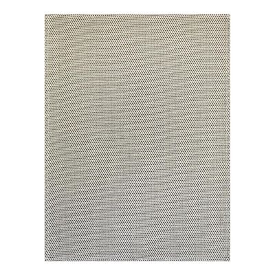 Solwang 100% Organic Cotton Kitchen Tea Towel, 28 x 20 inches Danish Design | Made in India (Black/Nature Dobby Organic)