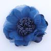 10Pcs 9CM New Tulle Silk Flower with Tissue Stamen for Wedding Headwear Accessories Fabric Flowers for Headbands (10Pcs Multi) view 4