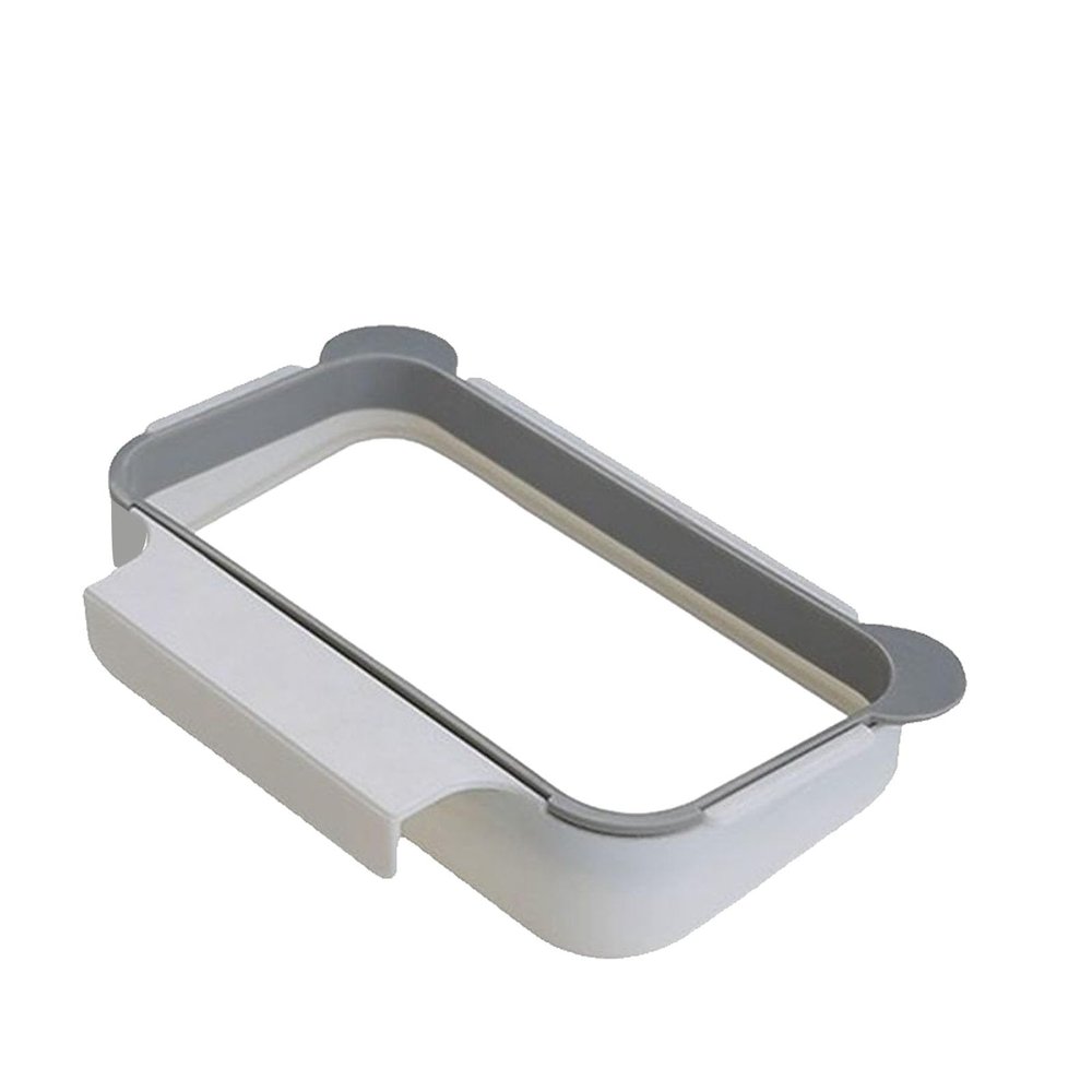 BTSEURY Garbage Bag Holder Rack, Hanging Garbage Bag Rack, Space Saving Long Lasting Use Portable Cabinet Door Trash Bag Holder for Kitchen Bathroom