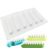 6 Ripple Shape Silicone Mold for Baking Mousse Cake Ice Cream Dessert Pudding Brownie Pastry Fondant Jelly Cake Decoration Mold view 1