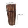 CORHAD Rustic Wooden Umbrella Holder for Walking Sticks and Folding Fans Traditional Japanese Inspired Entryway Storage with Capacity and Space-Saving Design view 2