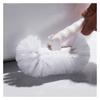 Toilet Brush Single Toilet Brush Aluminum Alloy Toilet Cleaning Brush, All-Round Toilet Cleaning Round Head 360 Rotating Brush Head, Deep Cleaning Toilet. Toilet Brush and Holder Set view 3