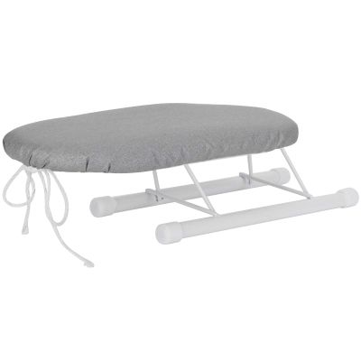 Compact Foldable Ironing Board for Travel & Home Quick-Setup Ironing Table with Heat-, Ideal for Cuffs, Collars & Delicates