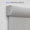 Lumino 100% Blackout Roller Shades, 55.75" W x 72" L Flagstone Gray view 2