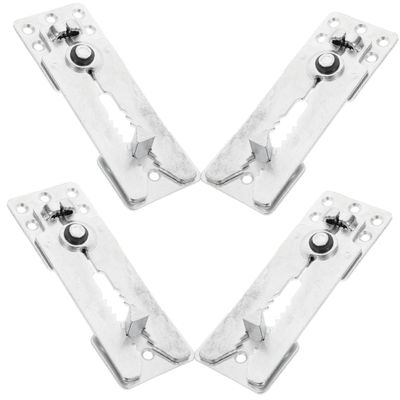 Zerodeko 4pcs Sectional Connectors Interlocking Sofa Clips Sofa Connection Hooks for Modular Couch