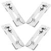 Zerodeko 4pcs Sectional Connectors Interlocking Sofa Clips Sofa Connection Hooks for Modular Couch view 1