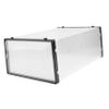 Parliky Plastic Shoe Storage Box, Stackable Clamshell Design view 1