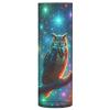 ALAZA Owl Bird Starry Vase for Flowers 3.9" W x 11.8" H Cylinder Vases for Centerpieces Home Office Decor Storage Container view 1