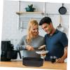 Silicone Cooking Basket Liner, Black, Reusable view 4