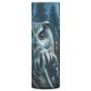 ALAZA Owl Starry Sky Landscape Vase for Flowers 3.9" W x 11.8" H Cylinder Vases for Centerpieces Home Office Decor Storage Container view 1