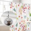 12 Pcs Highland Cow Shower Curtain Hooks, Decorative Shower Curtain Rings for Bathroom, Stainless Steel Rustproof Curtain Rings Hangers for Shower Curtain Rod view 4