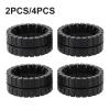 LHAIQQ 2/4Pcs Wheel Tires Compatible with IRobot Compatible with Braava Compatible with Jet M6 (6110, 6012) Non-Slip Replacement Vacuum Cleaner Robot Sweeper Spare Part(2 Pack) view 3
