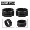 LHAIQQ 2/4Pcs Wheel Tires Compatible with IRobot Compatible with Braava Compatible with Jet M6 (6110, 6012) Non-Slip Replacement Vacuum Cleaner Robot Sweeper Spare Part(2 Pack) view 4