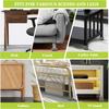 Yookwutar 8 Pack Furniture Risers 4 Inch, Adjustable Bed Risers Heavy Duty for Table Desk Couch Chair Sofa Cabinet Bed Legs Dorm, Square Stackable Bed Raisers Blocks Lift Height 1", 2",3" or 4", Grey view 3